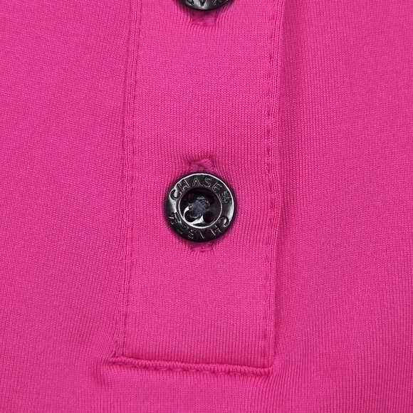 CHASE 54 Women's Golf Performance Quarter Button Down Shirt Pink Size Medium - Picture 6 of 10